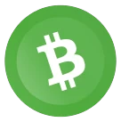 Logo von Bitcoin Cash, bei Golisimo akzeptierte Zahlungsmethode