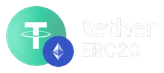 Logo von USDT ERC20, bei Golisimo akzeptierte Zahlungsmethode