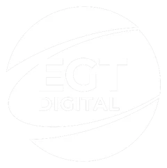 Logo EGT Digital, studio di giochi presente nella nostra lobby